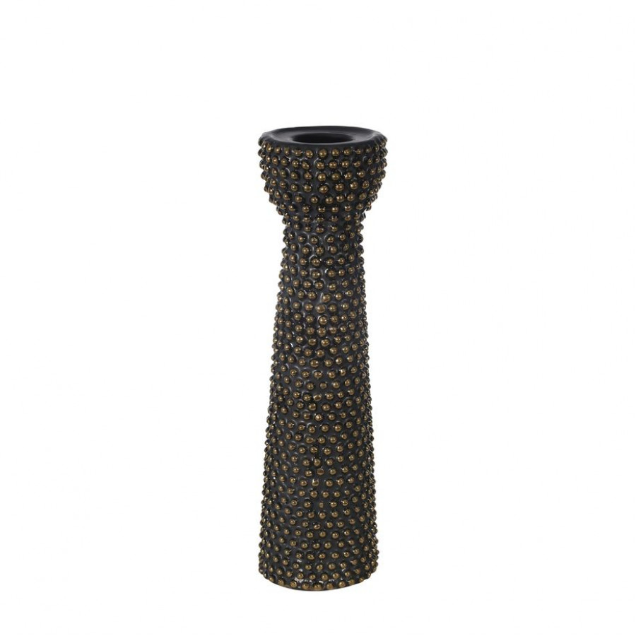 Sagebrook - 12" Ceramic Spike Candle Holder