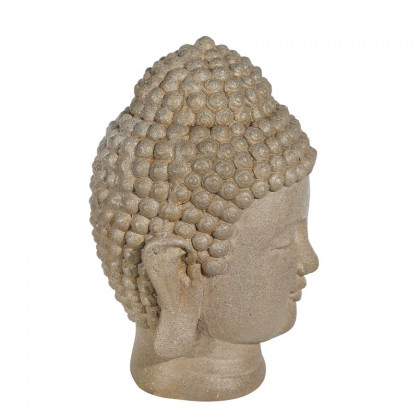Sagebrook - 11.5" Resin Buddha Head in Stone