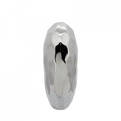 Sagebrook 8" Ceramic Heart - Silver