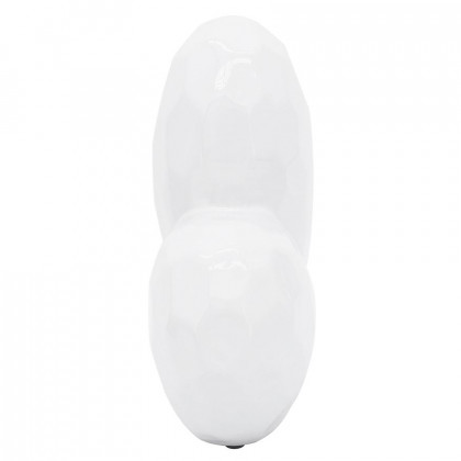 Sagebrook 8" Ceramic Heart - White