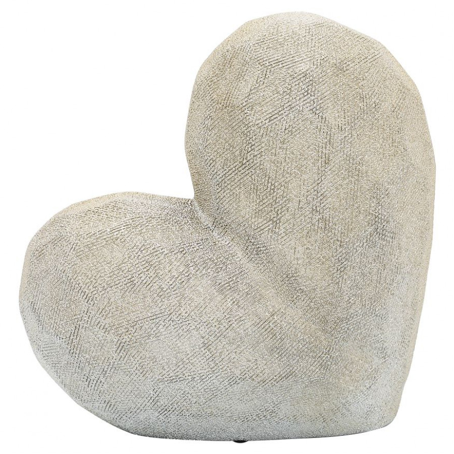 Sagebrook - 11" Scratched Heart Decor