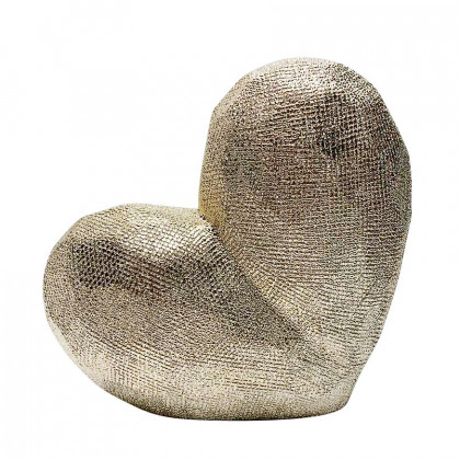 Sagebrook - 11" Scratched Heart Decor