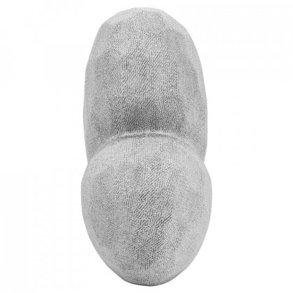 Sagebrook 11" Scratched Heart Decor - Silver