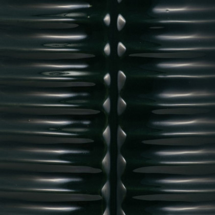 Sagebrook 20" Ceramic Tribal Vase - Forest Green