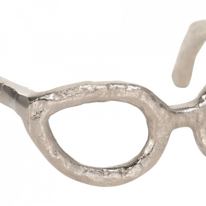 Sagebrook Glasses Sculpture - Silver