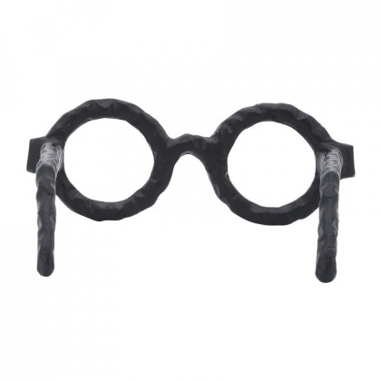 Sagebrook Aluminum Glasses Sculpture - Black