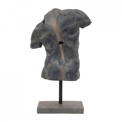 Sagebrook Cracked Torso Sculpture - Brown