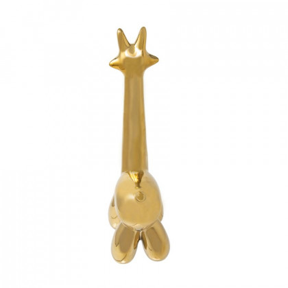 Sagebrook Giraffe Balloon Animal - Gold