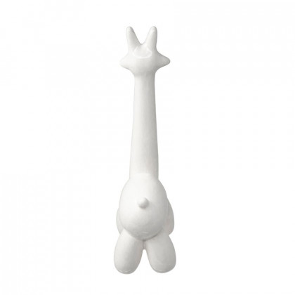 Sagebrook Giraffe Balloon Animal - White