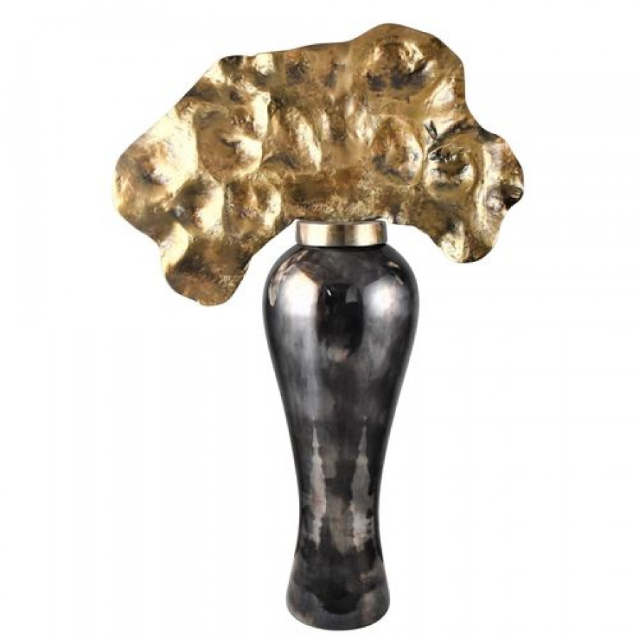 Sagebrook - 46.5" Glass Bottle With Aluminum Top in Bronze