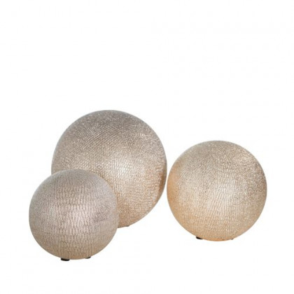 Sagebrook - 6"/5"/4" Ceramic Orbs (Set Of 3)