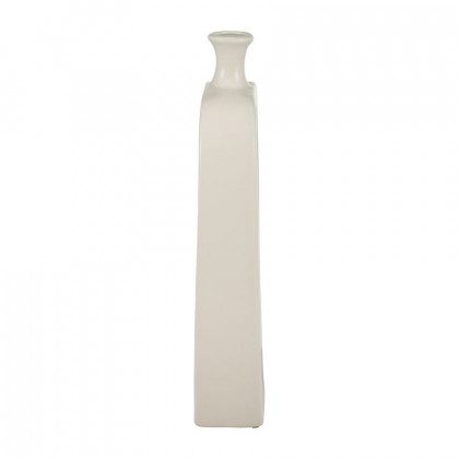 Sagebrook 18" Ceramic Vase With Cut-out - Cream