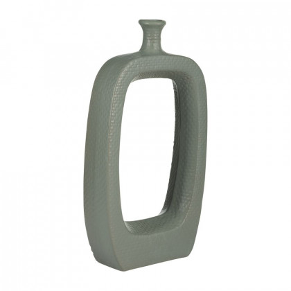 Sagebrook - 10" Ceramic Tribal Vase