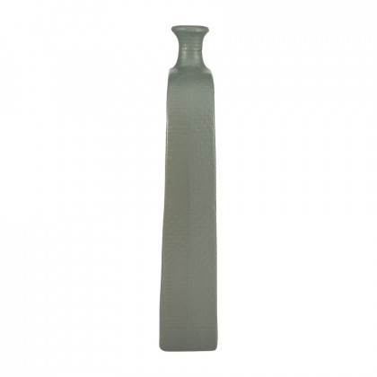 Sagebrook 18" Ceramic Vase With Cut-out - Green