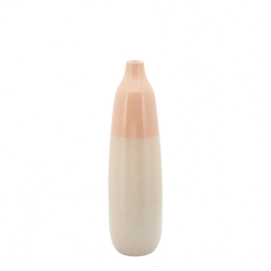 Sagebrook 18" Bottle Vase - Blush