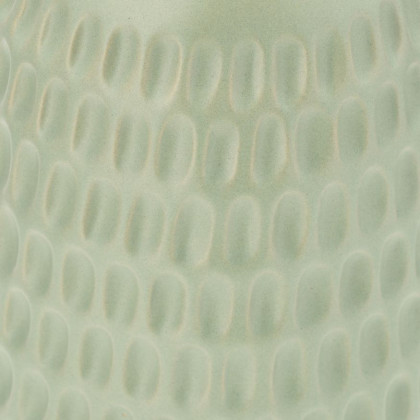 Sagebrook 12" Ceramic Dimpled Vase - Green