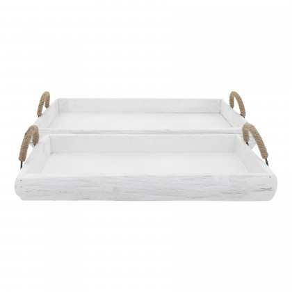 Sagebrook - 8" Ceramic Footed Planter with Dots (Set Of 2)