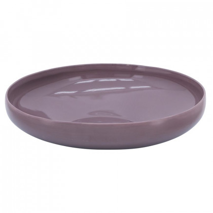 Sagebrook 12"/15" Organic Bowls (Set Of 2) - Lavander