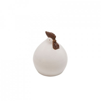 Sagebrook - Ceramic Roosters (Set Of 3) in White