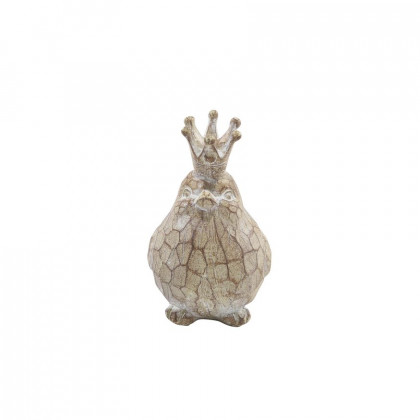 Sagebrook - Resin Birds With Crowns (Set Of 2)
