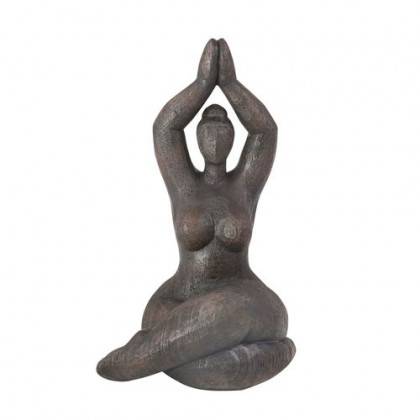Sagebrook - 11" Resin Namaste Female Yoga Figurine