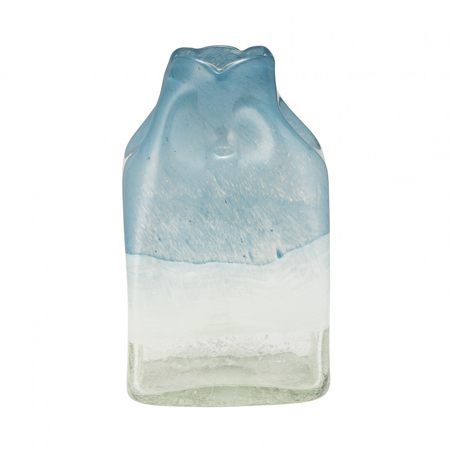 Sagebrook - 13" Glass Bottle Vase