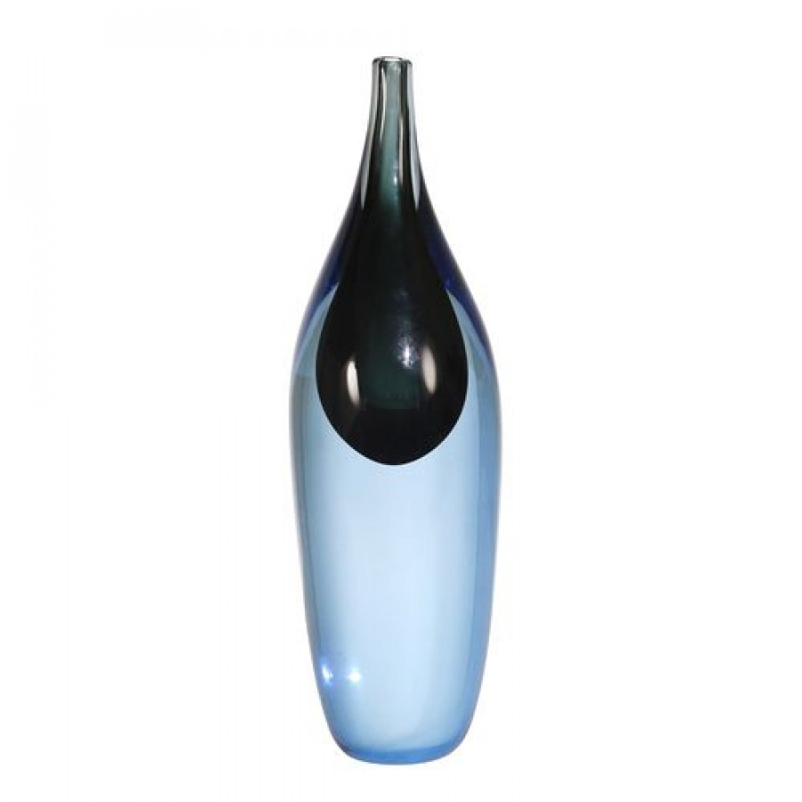 Sagebrook 14" Glass Decor - Blue