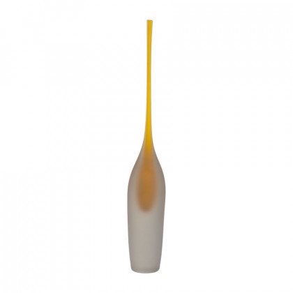 Sagebrook 24" Glass Long Neck Glass Decor - Honey