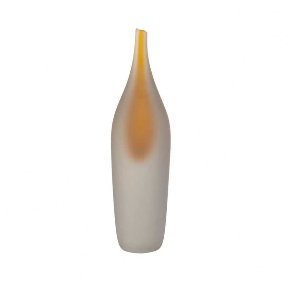 Sagebrook 14" Glass Decor - Honey