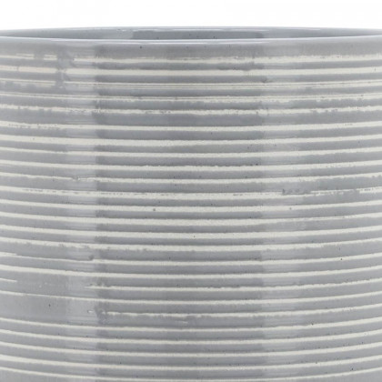 Sagebrook 10" Ceramic Planter On Stand - Gray