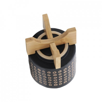 Sagebrook 5" Ceramic Planter On Stand - Brown