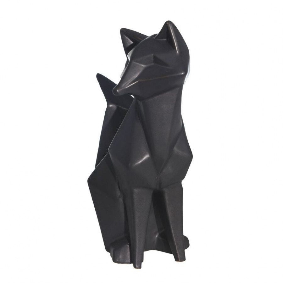 Sagebrook - 10" Ceramic Modern Fox Figurine