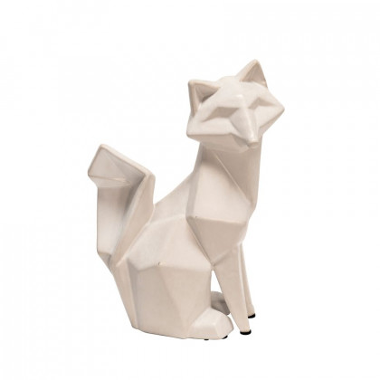 Sagebrook - 10" Ceramic Modern Fox Figurine