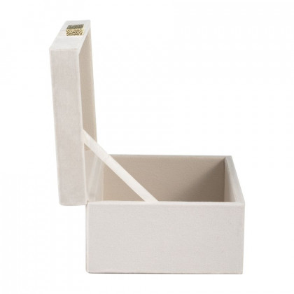 Sagebrook 7"/8"/9" Velveteen Jewelry Box (Set Of 3) - Cotton