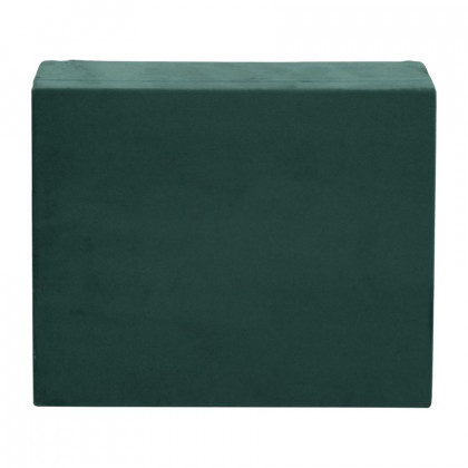 Sagebrook 7"/8"/9" Velveteen Box With Round Medallion (Set Of 3) - Green
