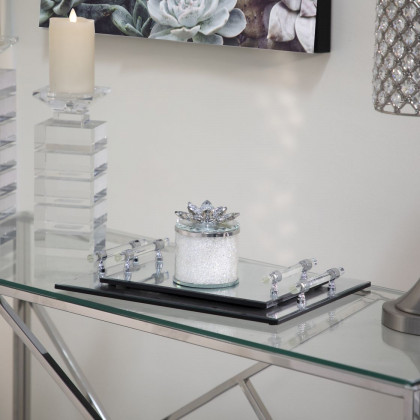 Sagebrook - Mirrored Trays (Set Of 2)