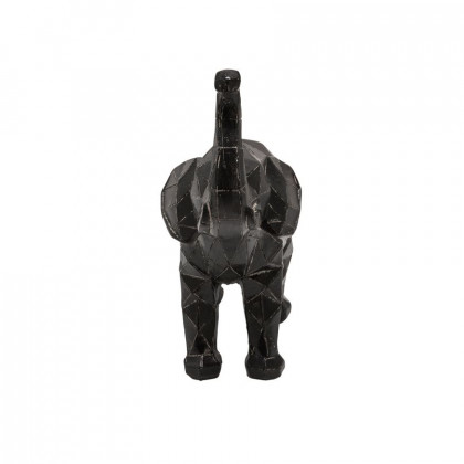 Sagebrook 8" Elephant Figurine - Black