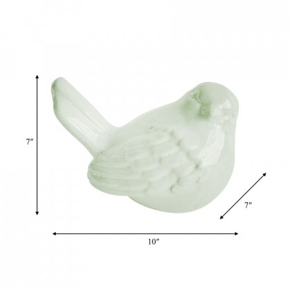 Sagebrook - 10" Ceramic Bird Figurine