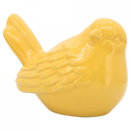 Sagebrook 10" Ceramic Bird Figurine - Yellow