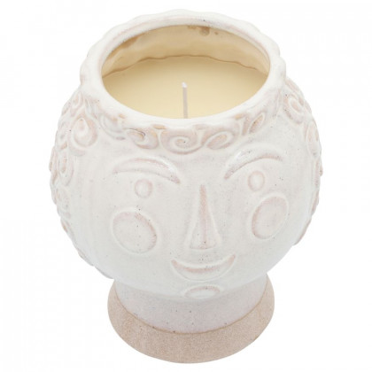Sagebrook 6" Grandma Face Planter - Ivory