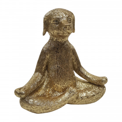 Sagebrook - 7" Polyresin Yoga Dog