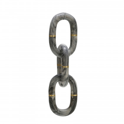 Sagebrook - 14" Marble Chain Decor