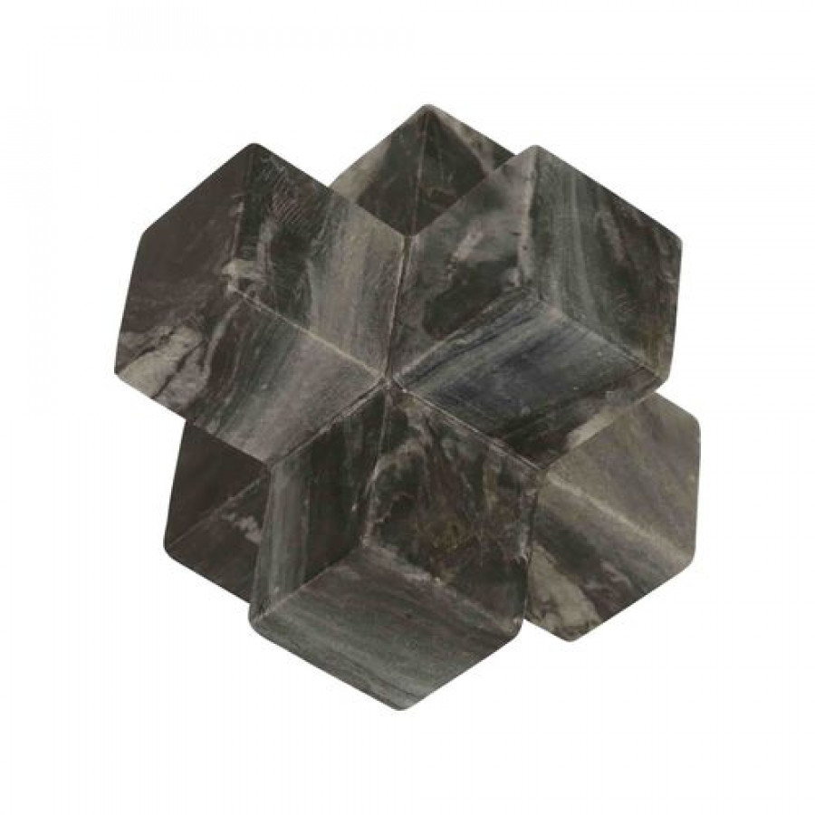 Sagebrook - 7" Marble Jack Decor