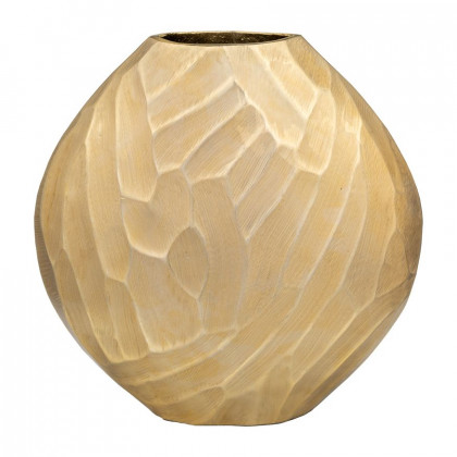 Sagebrook - 13" Scratched Oval Vase Cut-out