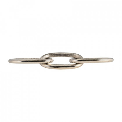 Sagebrook - 15" Metal Chain Decor in Silver
