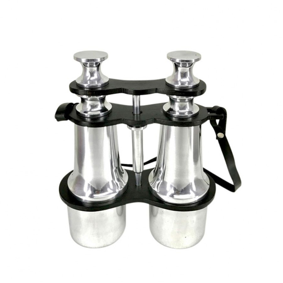 Sagebrook - 9" Metal Binoculars in Silver