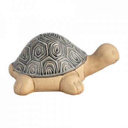 Sagebrook 13" Ceramic Tortoise Decor - Gray
