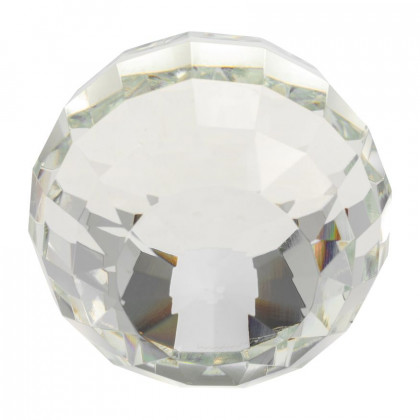 Sagebrook 3" Crystal Orb - Clear