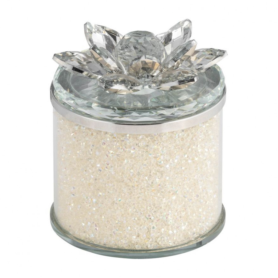 Sagebrook - 7" Marble Box With Orb