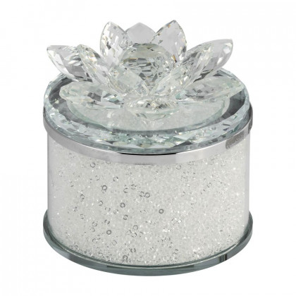 Sagebrook - 7"x5" Marble Box With Bee Accent